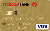 Thẻ gold techcombank
