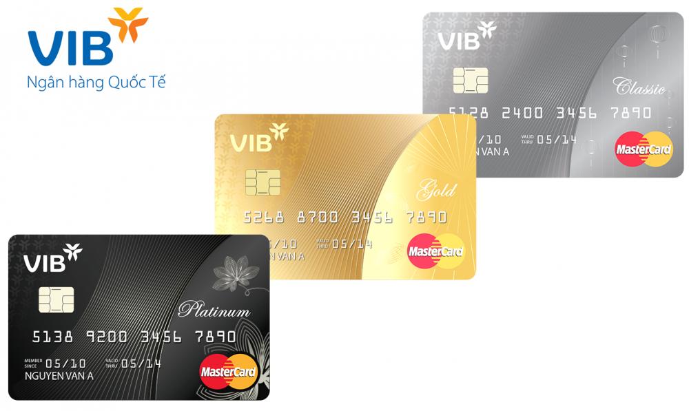 Các hạng thẻ tín dụng phổ biến