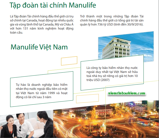 Manulife là công ty bảo hiểm nhân thọ uy tín