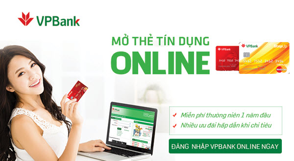 Hướng dẫn cách mở thẻ tín dụng ngân hàng vpbank