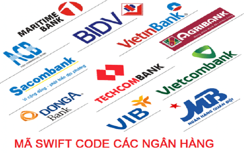 Mã swift code của một số ngân hàng lớn khác