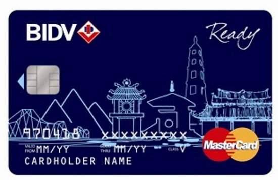 Thẻ atm mastercard ngân hàng bidv