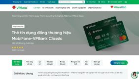 [Hướng Dẫn] Mở Thẻ Tín Dụng MobiFone VPBank Classic Tích Điểm & Rút Tiền Mặt Miễn Phí