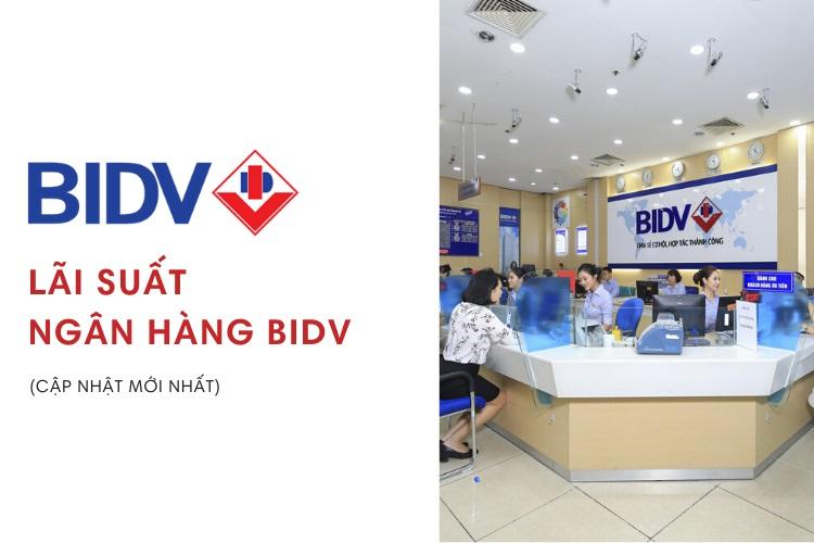 Lãi suất vay tại BIDV