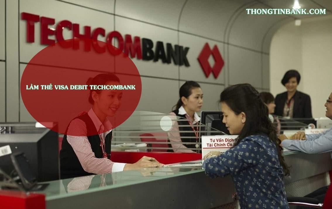 lam the visa debit techcombank mat bao lau