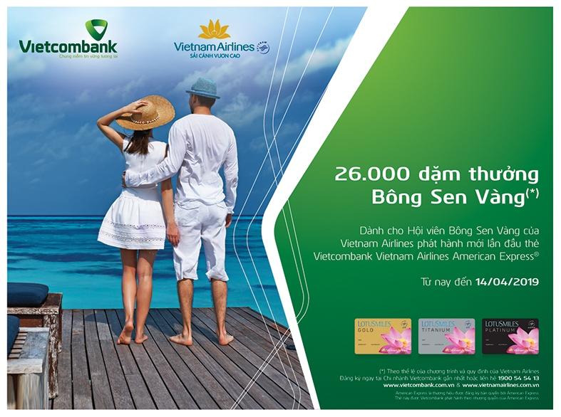Thẻ tín dụng vietcombank vietnam airlines platinum american express