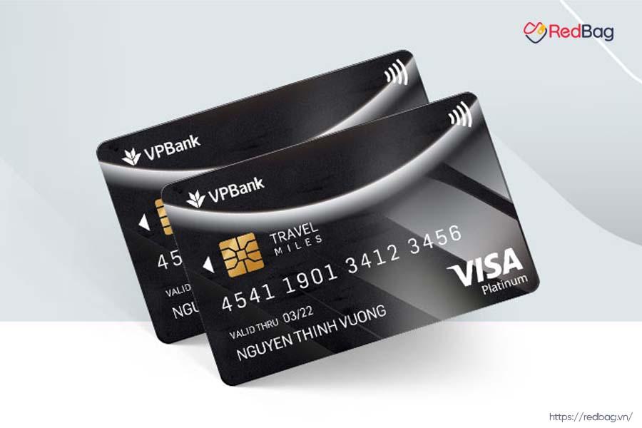 Thẻ tín dụng vpbank visa platinum travel miles